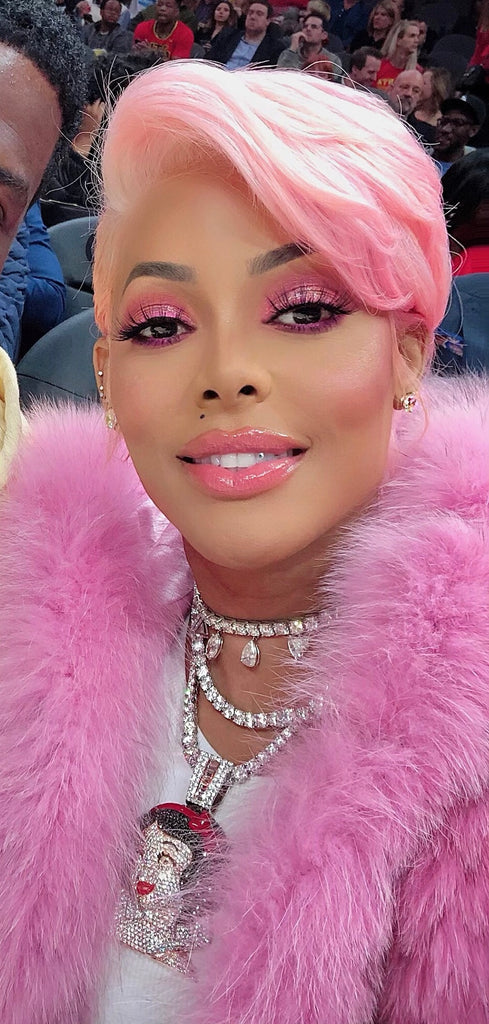 Baby doll discount with pink hair